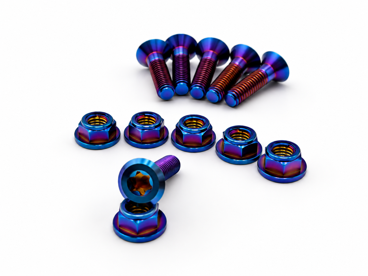 Warp 9 Titanium Sprocket Bolt Kit