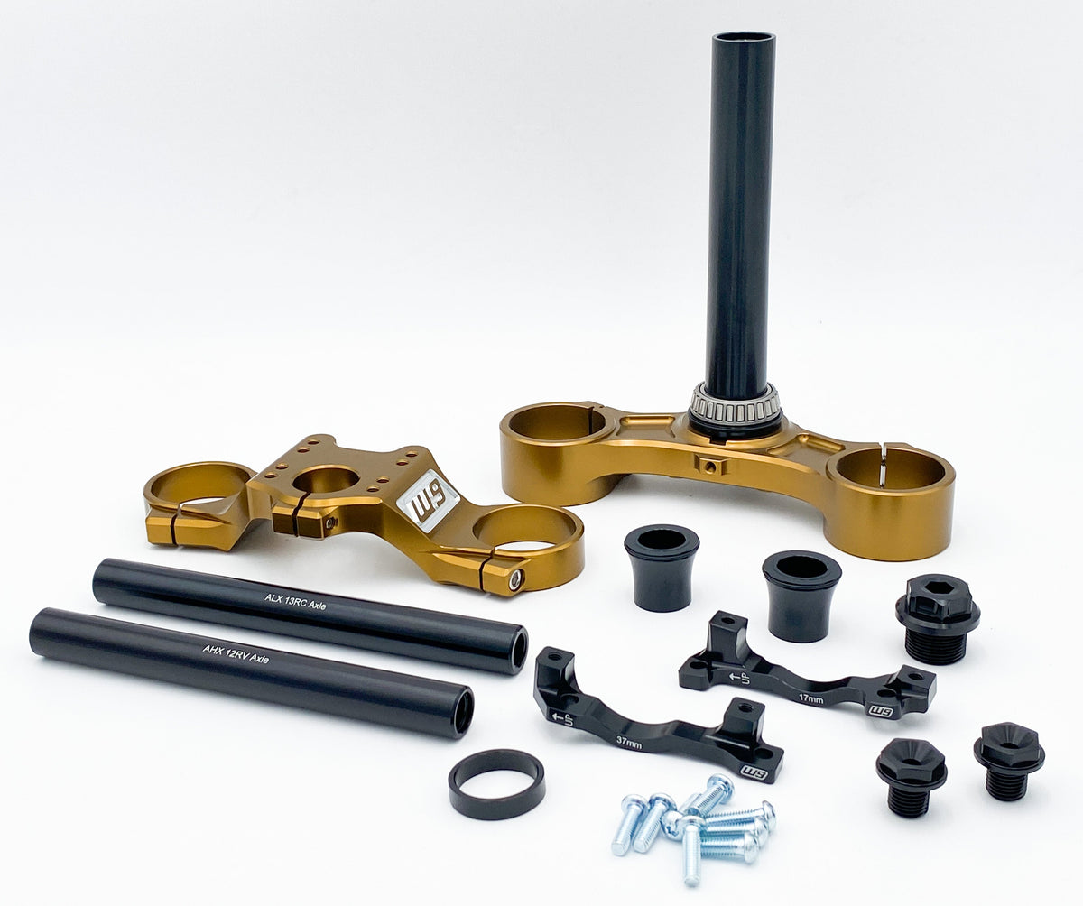 Warp 9 FastAce Triple Clamps ***WILL NOT WORK WITH LEWIS CALIPER ****