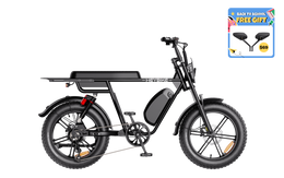Heybike Saturn in leather black
