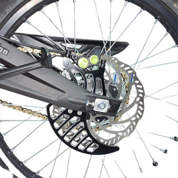 DirtyBike Surron LBX Aluminum Rear Brake Disk Guard - view 6