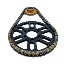 DirtyBike Surron LBX 219 KMC Non-Sealed Primary Belt to Economy Chain Conversion Kit - view 2
