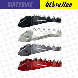 DirtyBike Surron Ultra Bee Foot Pegs Aluminum CNC Heavy Duty