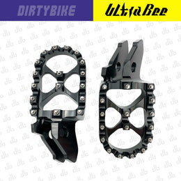 DirtyBike Surron Ultra Bee Foot Pegs Aluminum CNC Heavy Duty - view 2