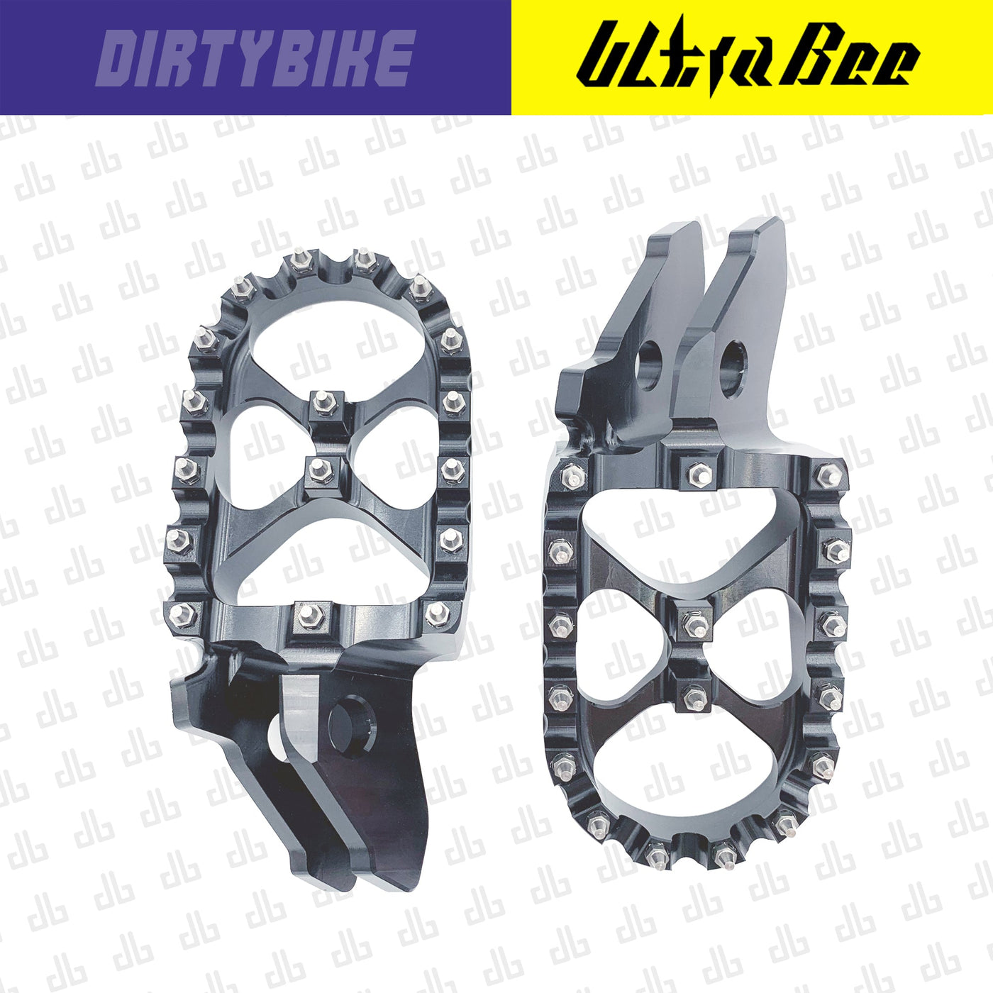DirtyBike Surron Ultra Bee Foot Pegs Aluminum CNC Heavy Duty - view 5