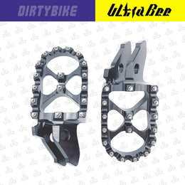 DirtyBike Surron Ultra Bee Foot Pegs Aluminum CNC Heavy Duty - view 5