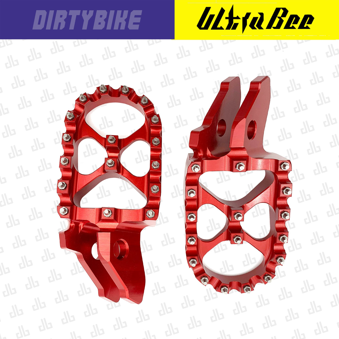 DirtyBike Surron Ultra Bee Foot Pegs Aluminum CNC Heavy Duty - view 3