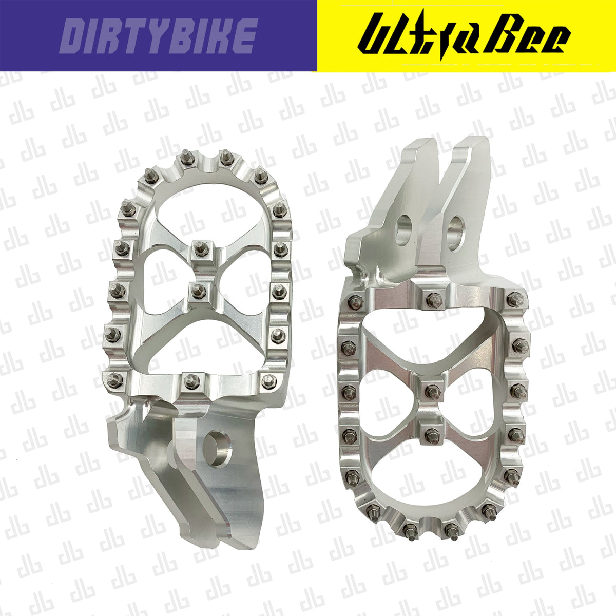 DirtyBike Surron Ultra Bee Foot Pegs Aluminum CNC Heavy Duty - view 4
