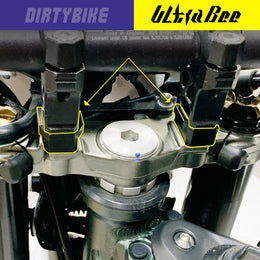 DirtyBike Surron Ultra Bee Handlebar Riser CNC Aluminum 15mm - view 2