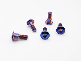 Warp 9 Titanium Rear Sprocket Bolts – Talaria MX5 (Burnt Blue)