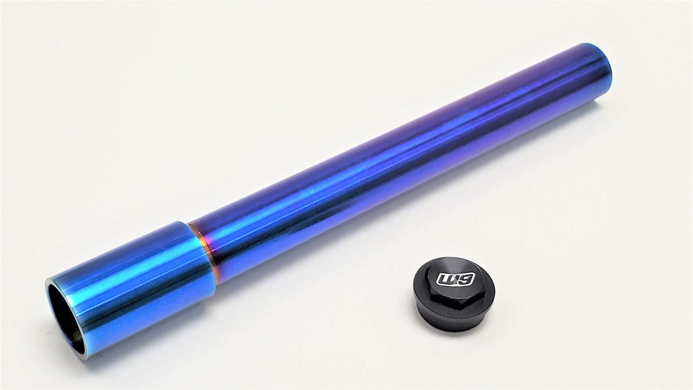 Warp 9 Titanium Axles - Front Wheel