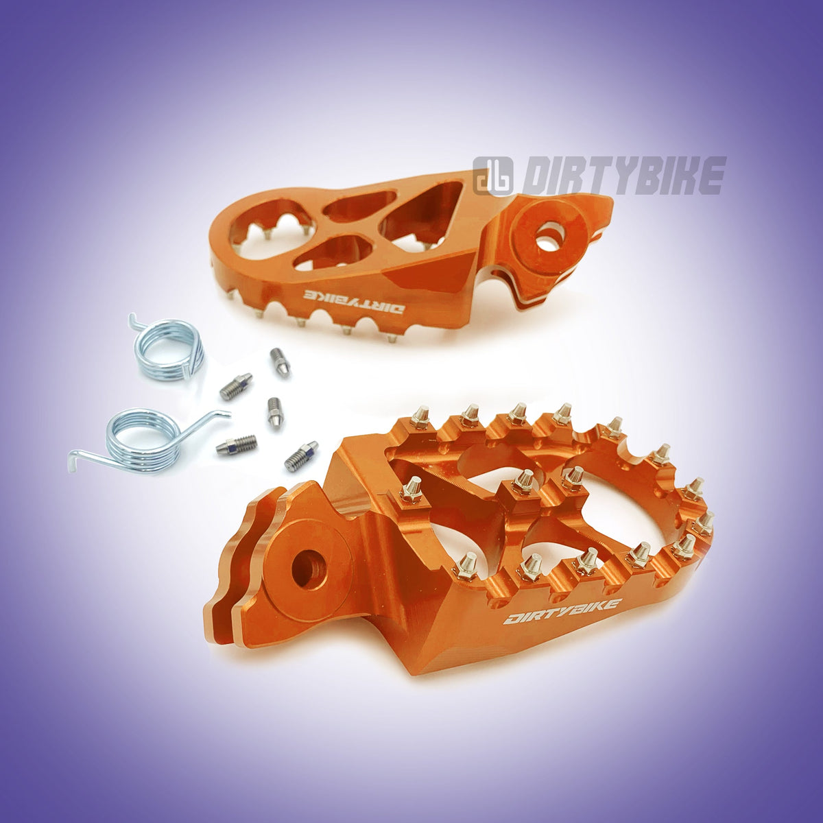 DirtyBike CNC Aluminum Foot Pegs - view 2