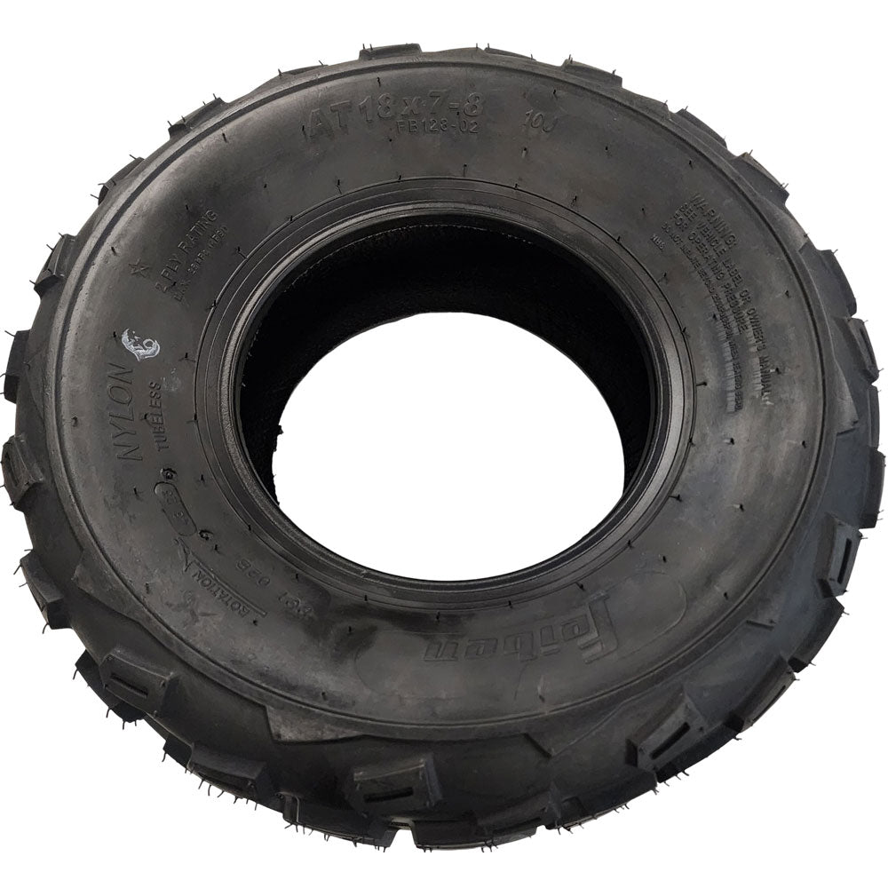 MotoTec 60v 1500w Mini Bike - Tire 18x7-8