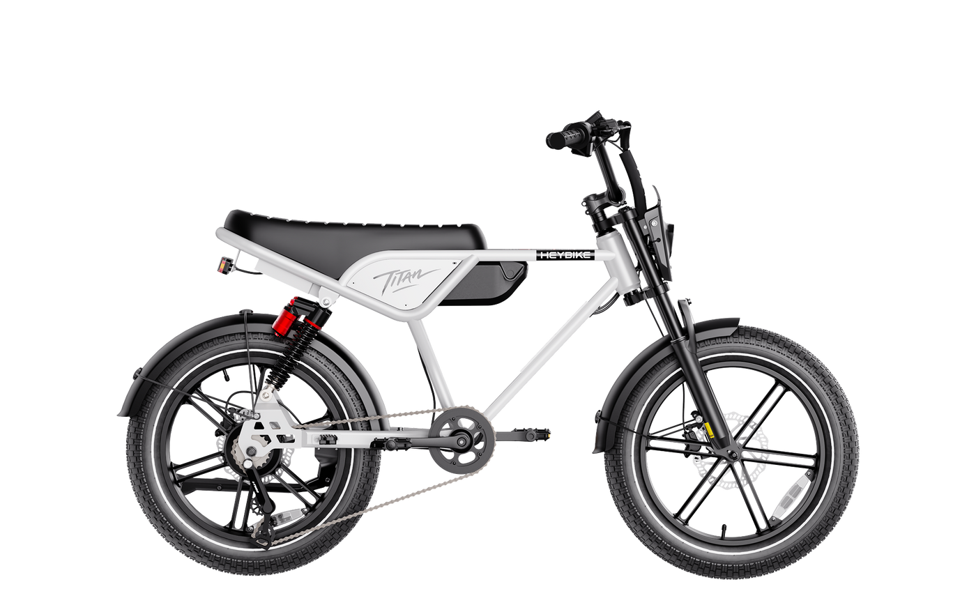 Heybike Titan in white