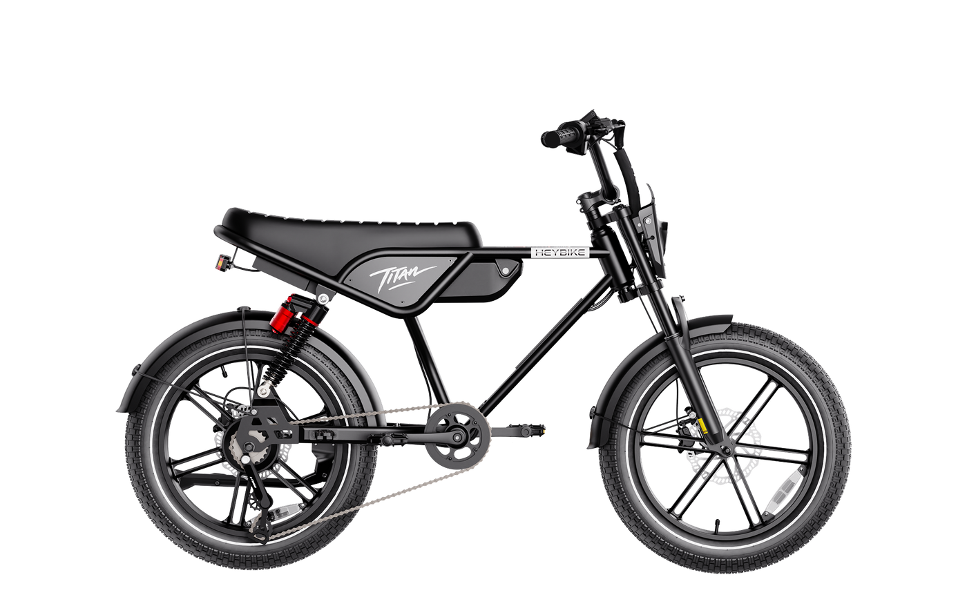 Heybike Titan in black, view 11