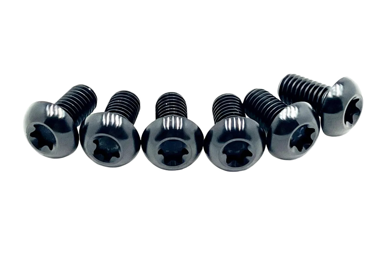 Titanium Side Cover Bolts for Talaria XXX (9 Pieces) · Titanium Surron, black