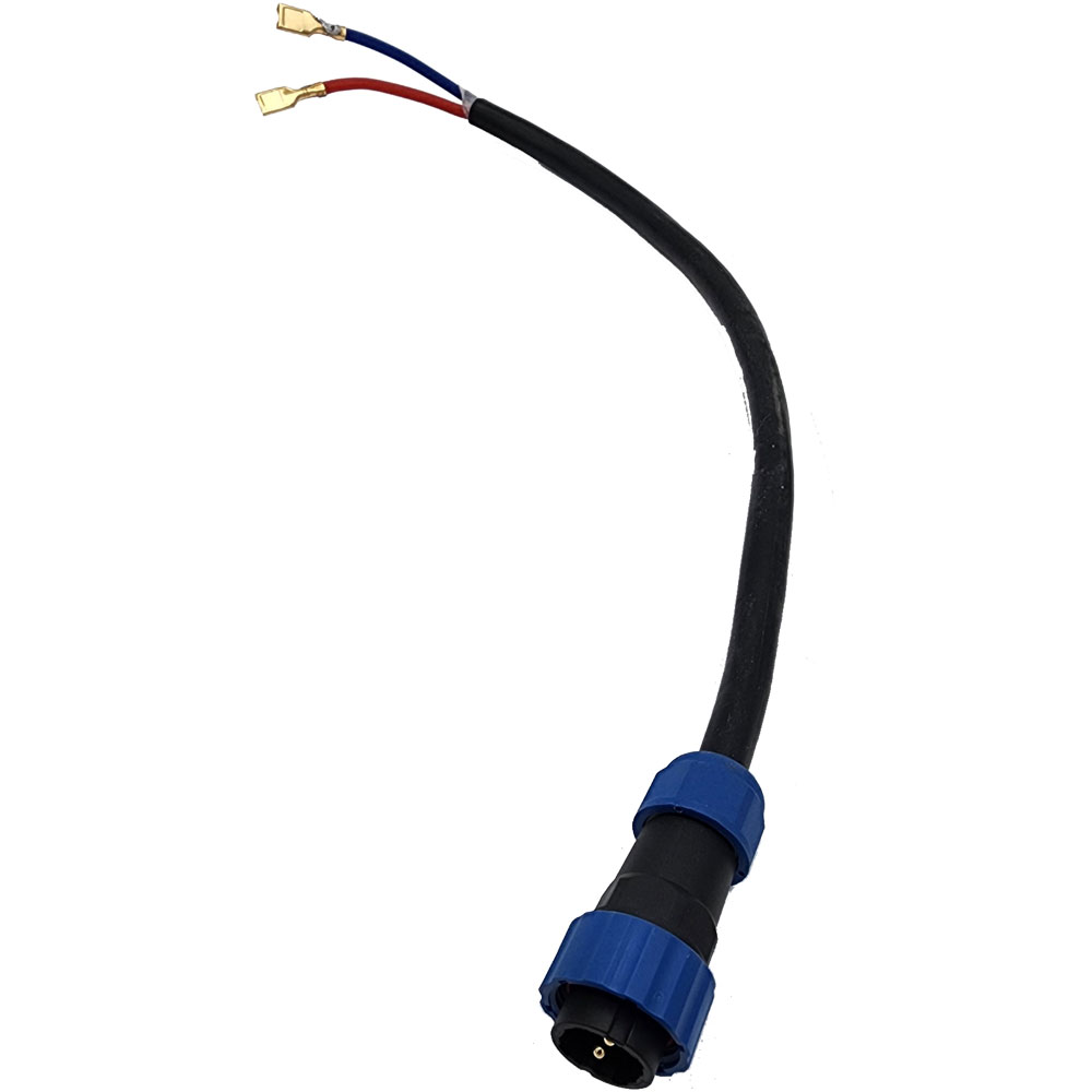 MotoTec Electric Trike 1000w - Battery Wire Male 2 Prong