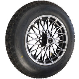 MotoTec 48v 900w Trike Full Front Wheel 3.50-10