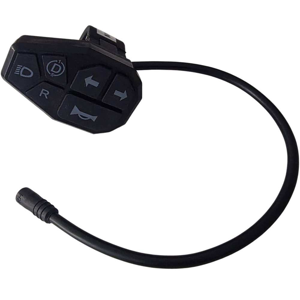 MotoTec 48v 900w Trike Left Control Buttons