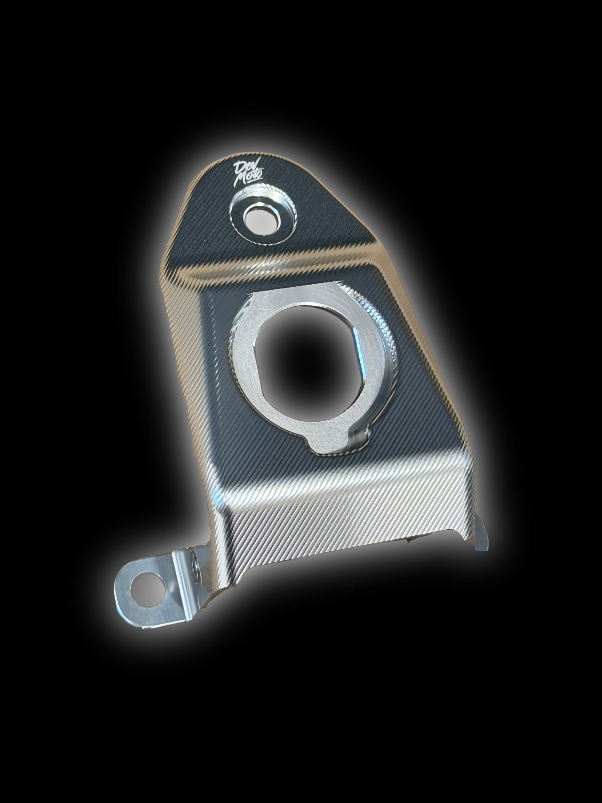 CNC Ignition Cover for Surron Ultra Bee, silver