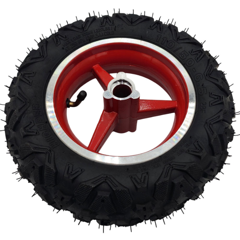MotoTec Urchin Front Wheel Red 110x50-6.5