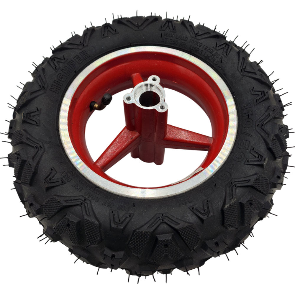 MotoTec Urchin Rear Wheel Red 110x50-6.5