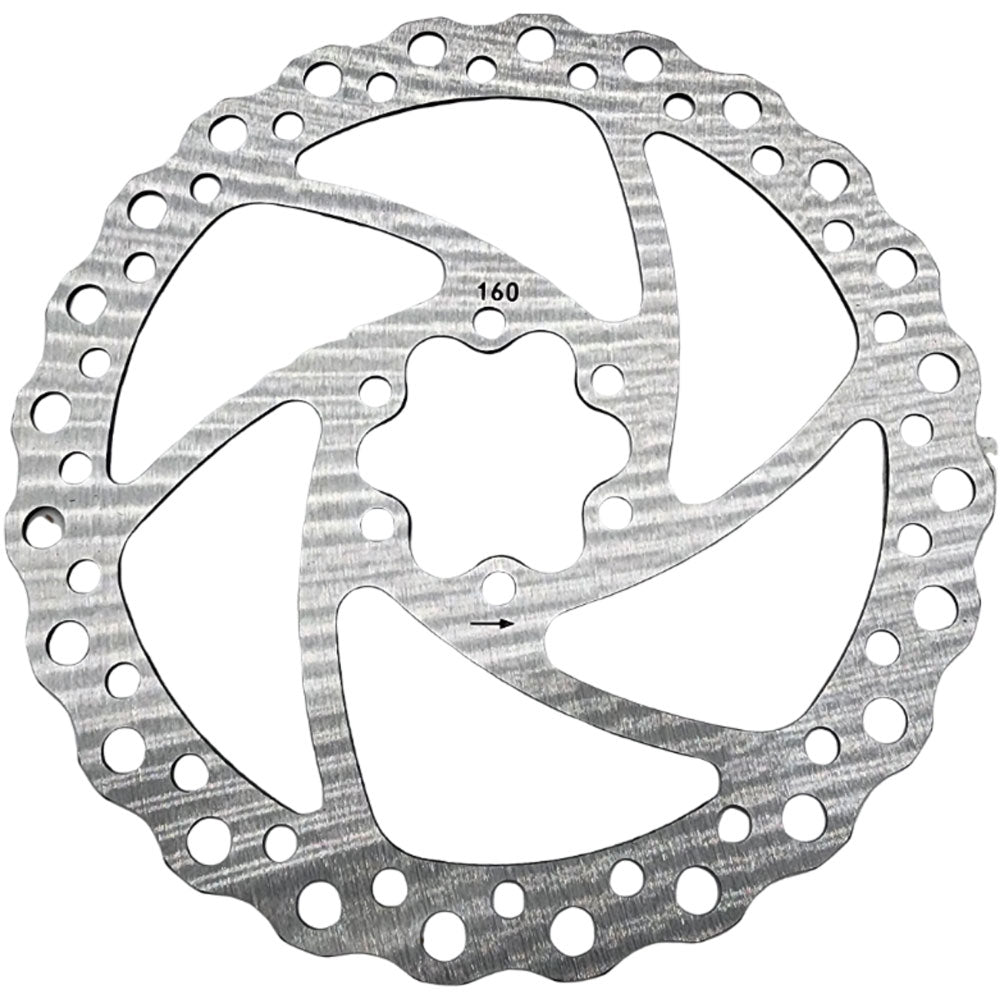 MotoTec Vulcan 48v 1600w Brake Disc Front 160mm