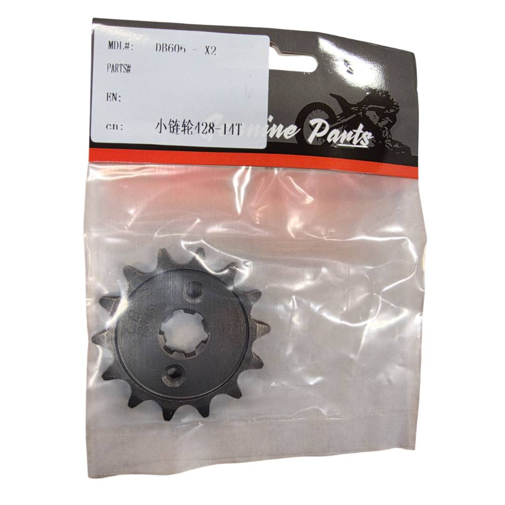 MotoTec X1/X2 Engine Sprocket 14T