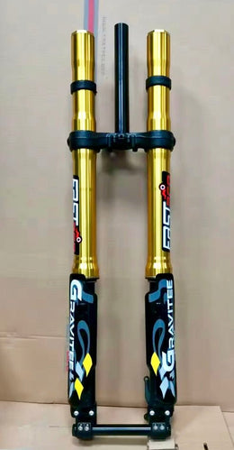 AHX12RV FastAce Gravitee Fork, gold 60lb