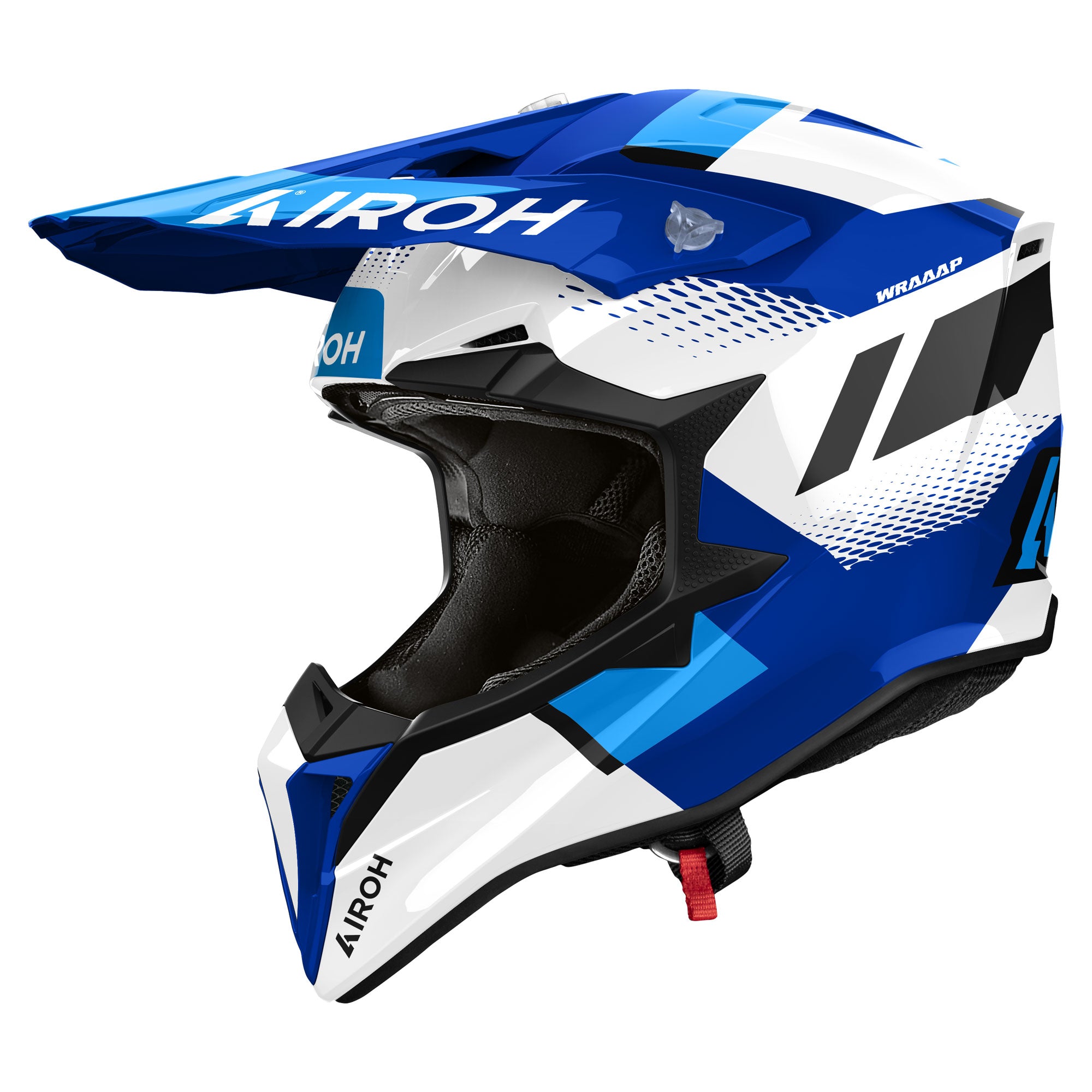 Wraaap Vision Helmet Gloss Blue
