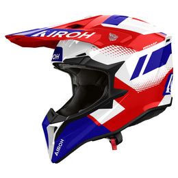 Wraaap Vision Helmet Gloss Blue/Red