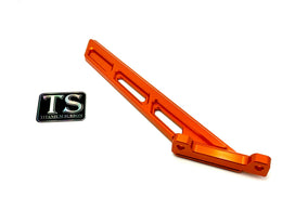 Aluminum Chain Guard for E-Ride Pro SS 2.0 and Pro S · Titanium Surron, burnt orange