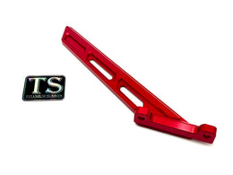 Aluminum Chain Guard for E-Ride Pro SS 2.0 and Pro S · Titanium Surron, red