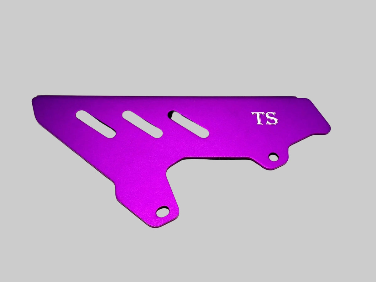 Aluminum Chain Guard Surron LBX and Segway · Titanium Surron, purple
