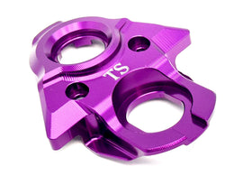 Aluminum Key Cover/ USB Plate for Surron LBX, Segway · Titanium Surron, purple