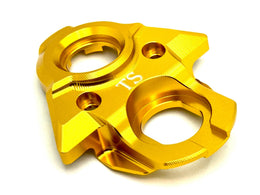 Aluminum Key Cover/ USB Plate for Surron LBX, Segway · Titanium Surron, gold