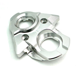Aluminum Key Cover/ USB Plate for Surron LBX, Segway · Titanium Surron, silver