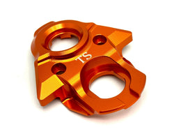 Aluminum Key Cover/ USB Plate for Surron LBX, Segway · Titanium Surron, burnt orange