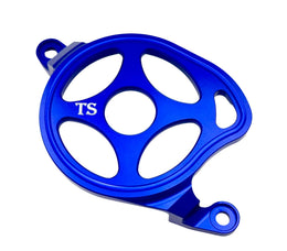 Aluminum Motor Cover for Surron LBX (Open Design) for E-Ride Pro SS, blue