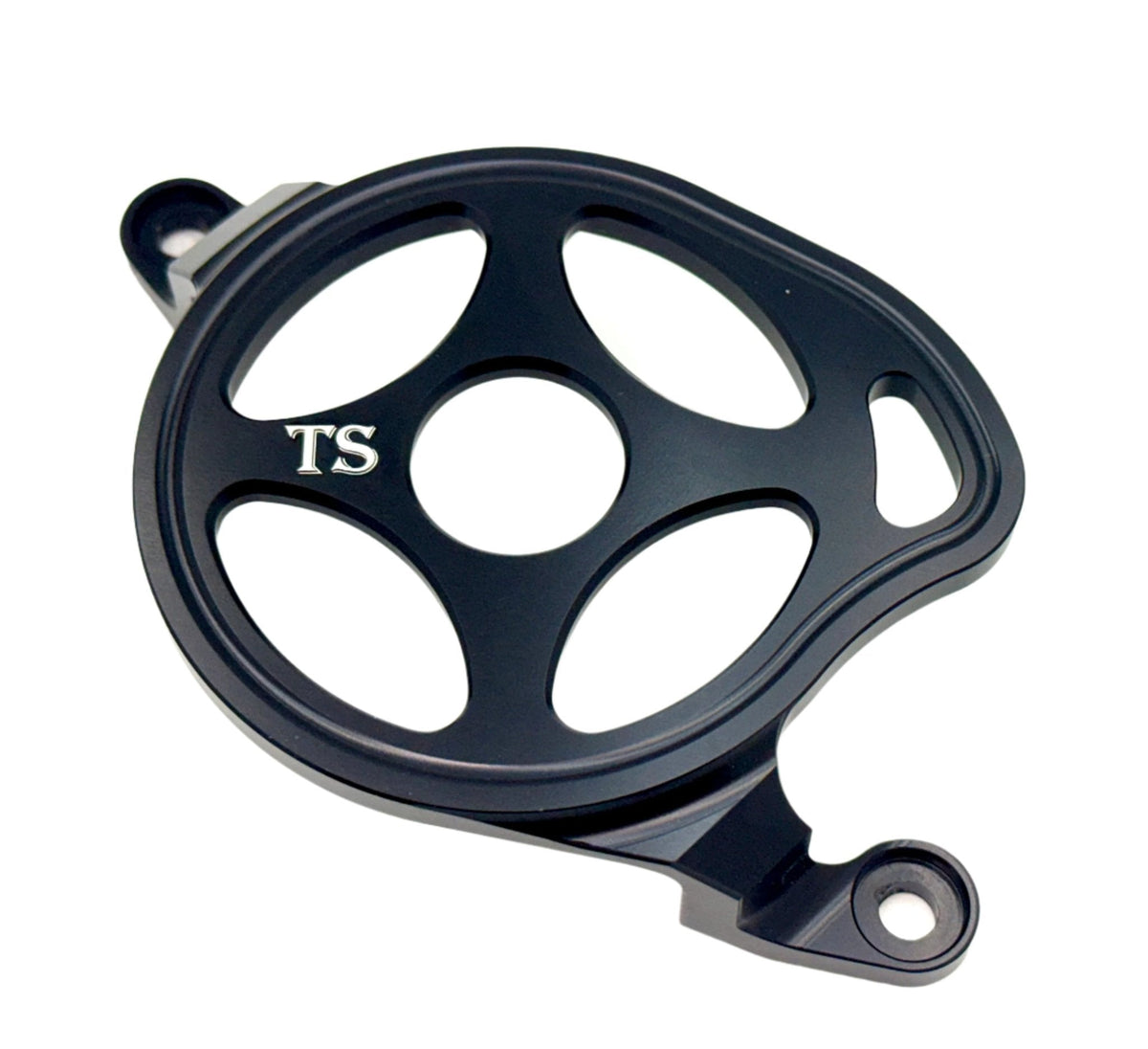 Aluminum Motor Cover for Surron LBX (Open Design) for E-Ride Pro SS, black