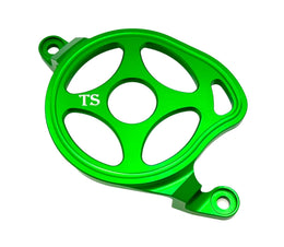 Aluminum Motor Cover for Surron LBX (Open Design) for E-Ride Pro SS, green