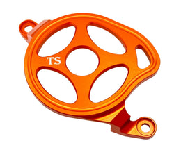 Aluminum Motor Cover for Surron LBX (Open Design) for E-Ride Pro SS, orange
