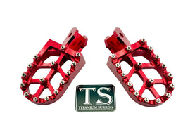 Anodized Aluminum Foot Pegs for Surron and Similar for E-Ride Pro SS, view 8