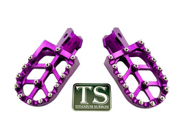 Anodized Aluminum Foot Pegs for Surron and Similar for E-Ride Pro SS, view 9