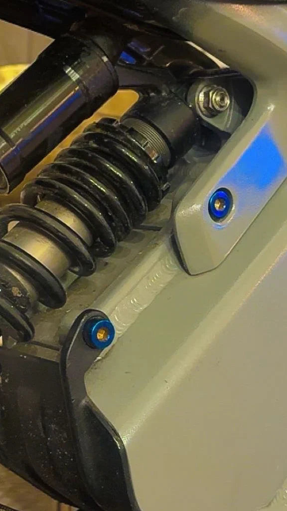 Battery Hatch Titanium Bolts, Talaria XXX, view 1