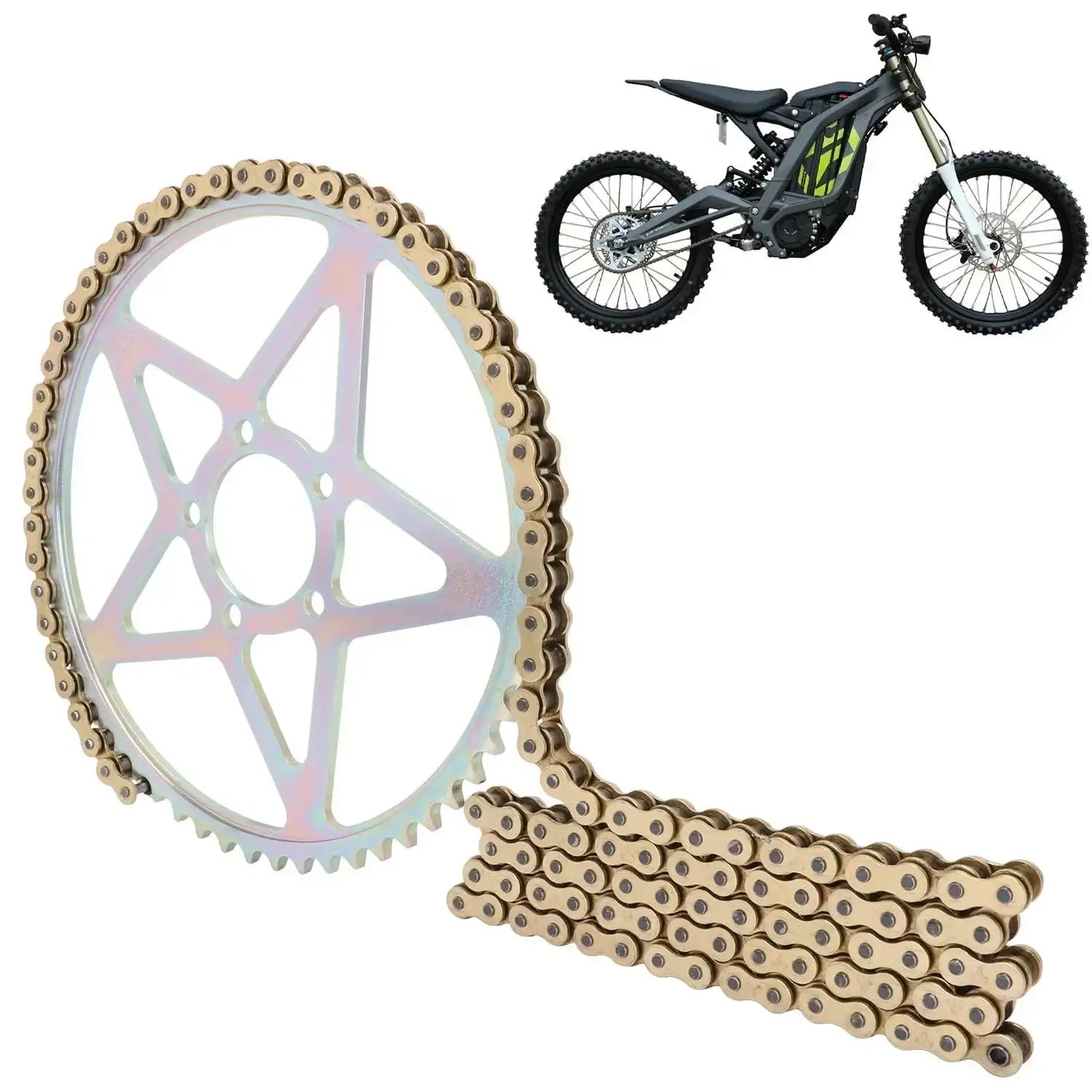 Chain And Sprocket Set for Sur-Ron