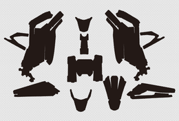 Complete bike sticker Kit