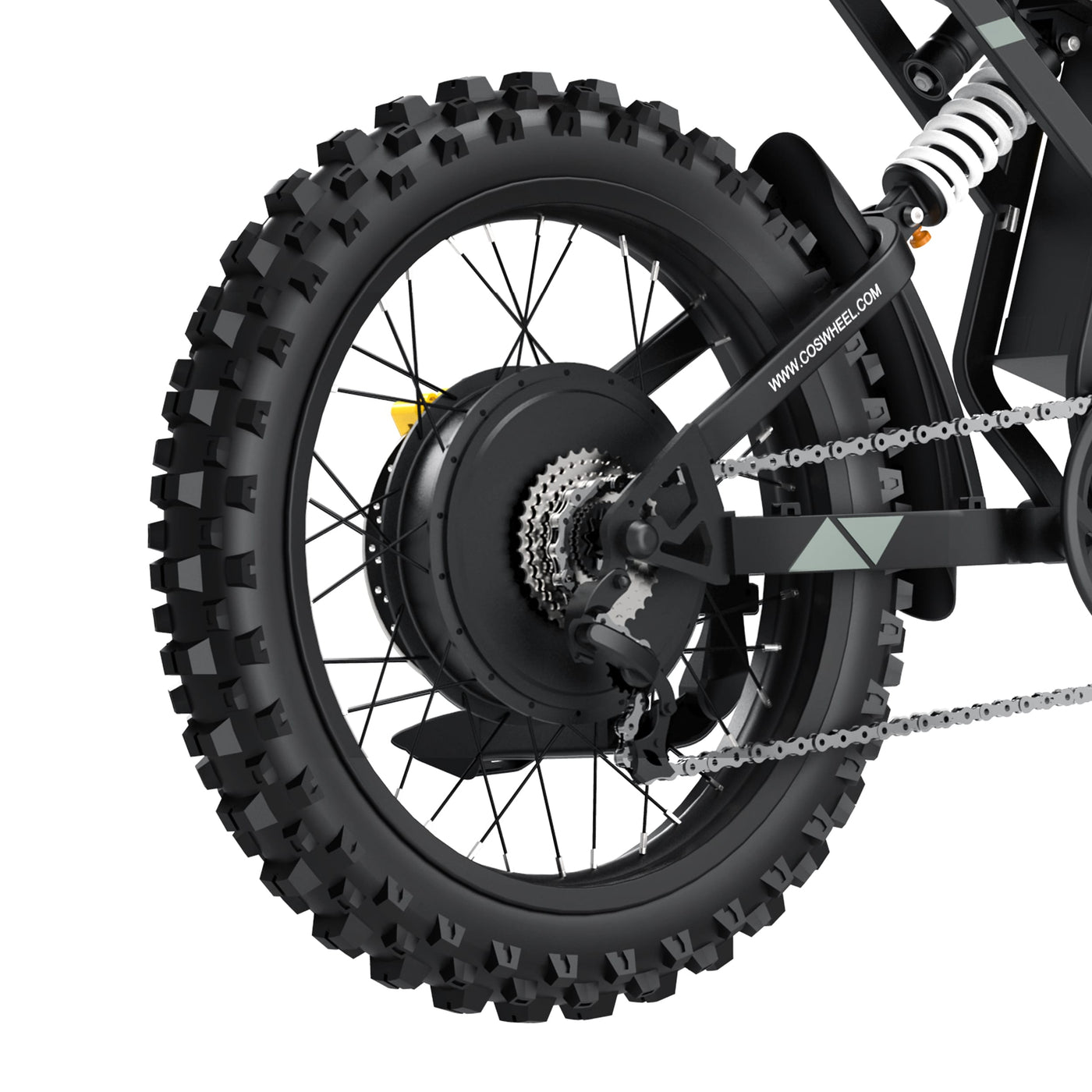 Coswheel R6000 rear wheel and hub motor