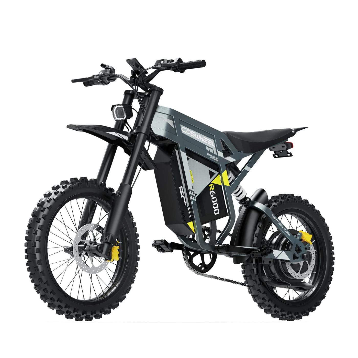 Coswheel R6000 in gray, side view