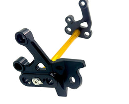 Custom CNC Aluminum Footpeg Bracket Assembly E-Ride Pro · Titanium Surron, view 12