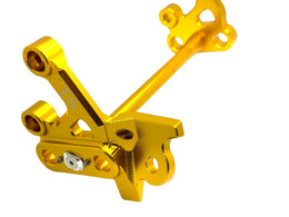 Custom CNC Aluminum Footpeg Bracket Assembly E-Ride Pro · Titanium Surron, view 22